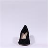Tamaris Joane Classic Pointed Mid Heel - Black Suede