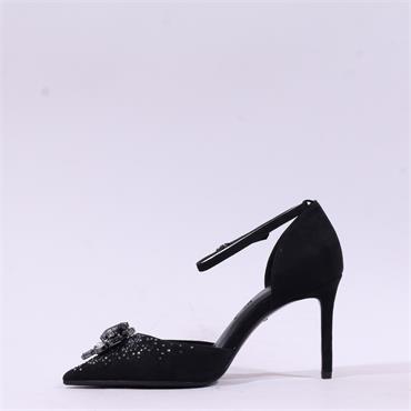 Tamaris Gabbe Jewel Toe Pencil Heel - Black
