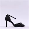 Tamaris Gabbe Jewel Toe Pencil Heel - Black