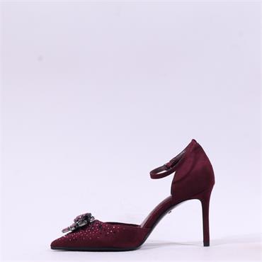 Tamaris Gabbe Jewel Toe Pencil Heel - Merlot