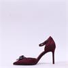 Tamaris Gabbe Jewel Toe Pencil Heel - Merlot