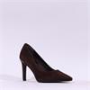Tamaris Gabbe Classic Pencil High Heel - Mocha Suede