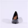 Tamaris Aquila Pointed Block High Heel - Black