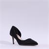 Tamaris Nyra Pointed Toe High Heel - Black Sparkle