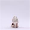 Tamaris Nyra Pointed Toe High Heel - Pearl Sparkle