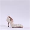 Tamaris Nyra Pointed Toe High Heel - Pearl Sparkle
