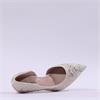 Tamaris Nyra Pointed Toe High Heel - Pearl Sparkle