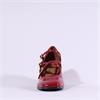 Tamaris Lucca Strappy Block Heel Shoe - Red