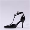 Tamaris Gabbe T Bar Pencil Heel - Black