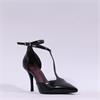 Tamaris Gabbe T Bar Pencil Heel - Black
