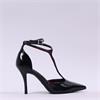 Tamaris Gabbe T Bar Pencil Heel - Black