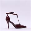 Tamaris Gabbe T Bar Pencil Heel - Merlot