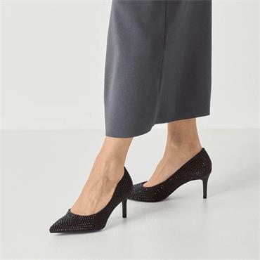 Tamaris Nyra Sparkle Pencil Heel - Mocca