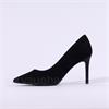 Tamaris Gabbe Stilletto High Heel - Black Combi