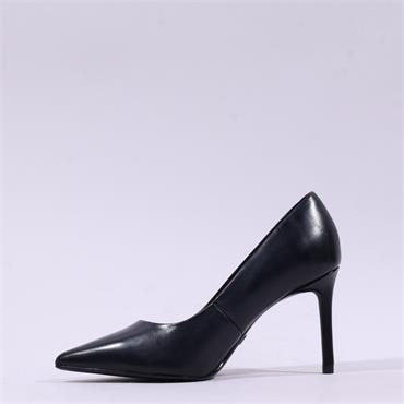 Tamaris Gabbe Classic Pencil High Heel - Black Leather