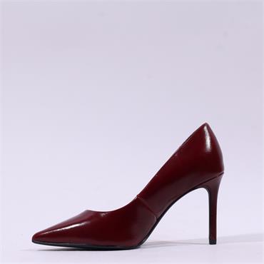 Tamaris Gabbe Classic Pencil High Heel - Merlot Patent