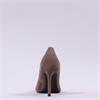 Tamaris Gabbe Classic Pencil High Heel - Taupe Suede