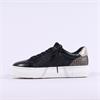 Tamaris Alexia Platform Sidezip Trainer - Black Gold