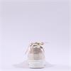Tamaris Alexia Platform Sidezip Trainer - Ivory Gold Combi