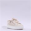 Tamaris Alexia Platform Sidezip Trainer - Ivory Gold Combi