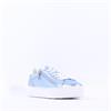 Tamaris Alexia Platform Sidezip Trainer - Light Blue Metallic