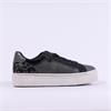 Tamaris Alexia Platform Sidezip Trainer - Pewter