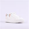 Tamaris Alexia Platform Sidezip Trainer - White Rose Gold