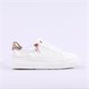 Tamaris Alexia Platform Sidezip Trainer - White Rose Gold