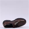 Tamaris Tavendra Stitch Sole Laced Shoe - Brown Shine