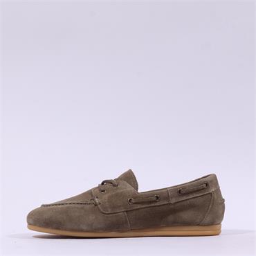 Tamaris Baiana Boat Moccasin - Olive