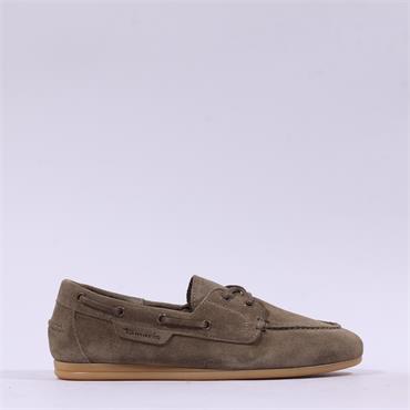 Tamaris Baiana Boat Moccasin - Olive