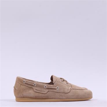 Tamaris Baiana Boat Moccasin - Taupe