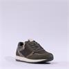 Tamaris Daki Side Zip Lace Trainer - Olive Combi