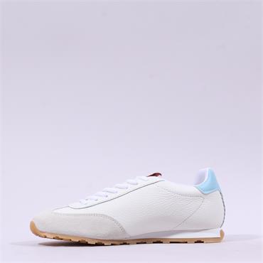 Tamaris Enzia Low Profile T-Toe Trainer - White Combi