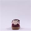Tamaris Tati T Toe Laced Low Trainer - Burgundy