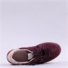 Tamaris Tati T Toe Laced Low Trainer - Burgundy