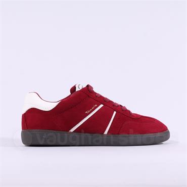 Tamaris Tati T Toe Laced Low Trainer - Merlot