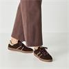 Tamaris Tati T Toe Laced Low Trainer - Mocca