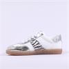 Tamaris Tati T Toe Laced Low Trainer - Zebra Combi