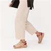 Tamaris Xanya Sporty Platform Trainer - Ivory Combi
