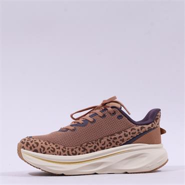 Tamaris Xanya Sporty Platform Trainer - Leopard Combi