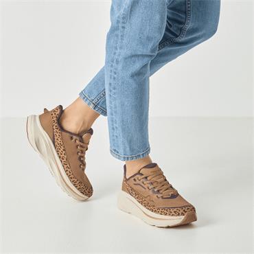 Tamaris Xanya Sporty Platform Trainer - Leopard Combi