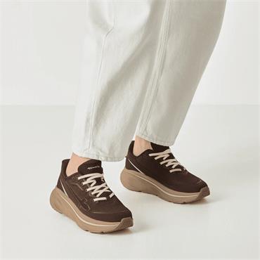 Tamaris Xanya Sporty Platform Trainer - Mocha Tan