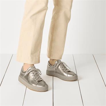 Tamaris Cinda Platform Trim Trainer - Gold