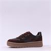 Tamaris Boogie Platform Two Tone Trainer - Brown Combi