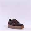Tamaris Boogie Platform Two Tone Trainer - Brown Combi