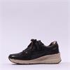 Tamaris Ela Internal Zip Wedge Trainer - Brown Croc