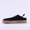 Tamaris Nakja Retro Gumsole Trainer - Black Fur