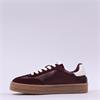 Tamaris Nakja Retro Gumsole Trainer - Bordo Metallic