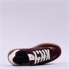 Tamaris Nakja Retro Gumsole Trainer - Bordo Metallic